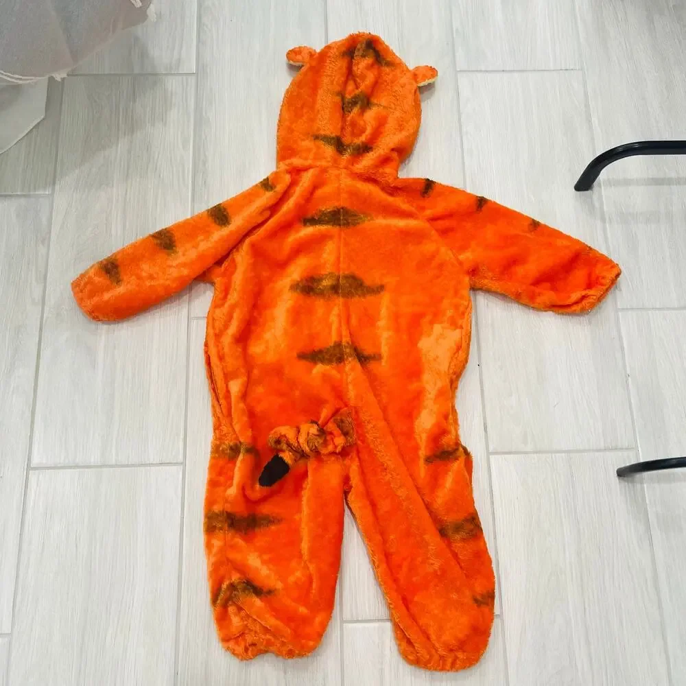 Disney Store Baby Tigger Halloween Costume Jumpsuit 24 Months Winnie The Pooh